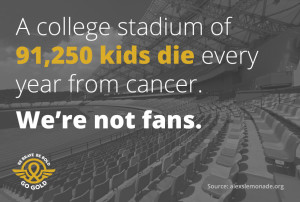 College Stadium of Kids Die of Cancer