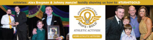 Athletic Activism Turn-it-Gold Alex Bregman Johnny Manziel